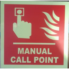 Manual Call Point  Signage (Night Glow)