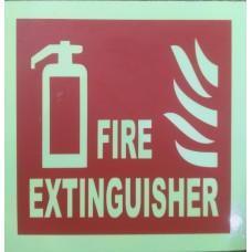 Fire Extinguisher Signage(Night Glow)